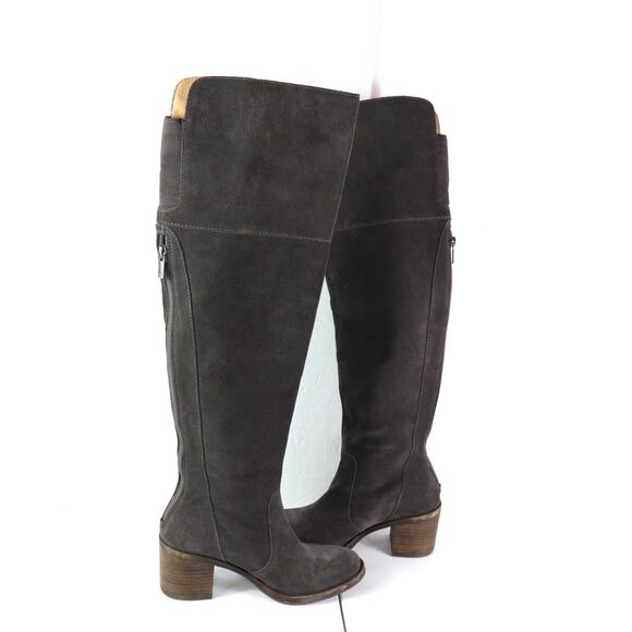 Lucky Brand Rayla Over The Knee Leather Suede Tall Boots size 6.5 - Picture 5 of 8